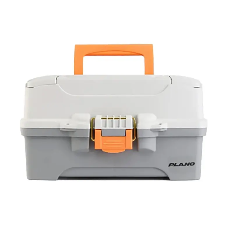 Plano Two-Tray Tackle Box - Light Grey/Dark Grey [P000403] 1