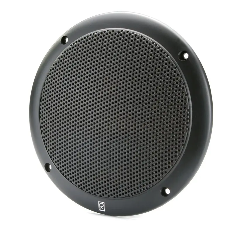 Poly-Planar Ma-4054 4" 80 Watt Speakers - Black [Ma4054b] 1