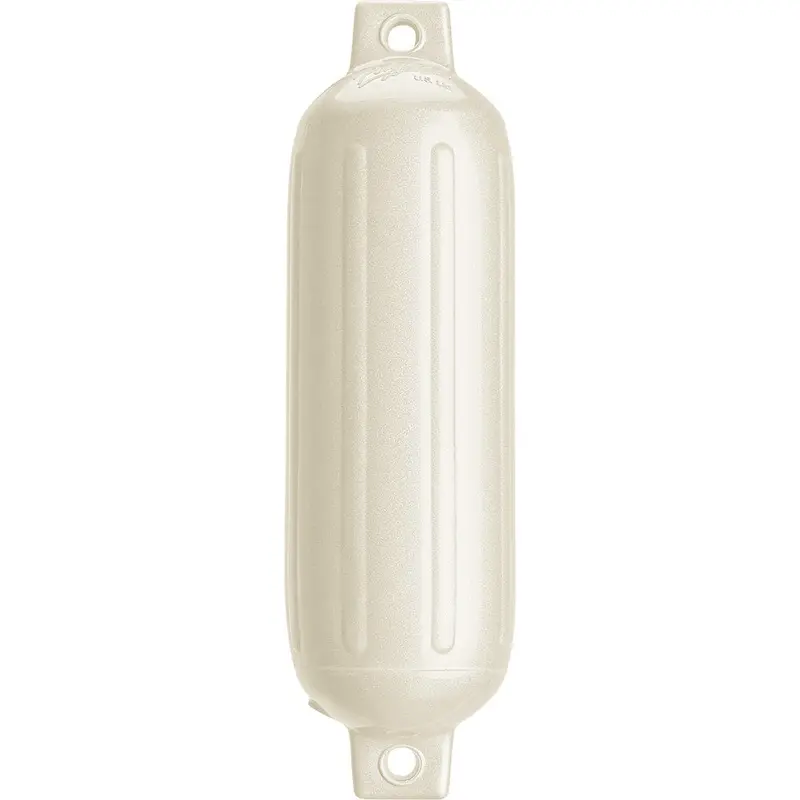 Polyform G-3 Twin Eye Fender 5.5" X 19" - Metallic White [G-3 Metallic White] 1
