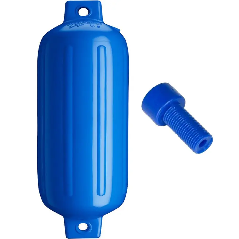 Polyform G-5 Twin Eye Fender 8.8" X 26.8" - Blue W/Adapter [G-5 Blue W/Air Adapter] 1