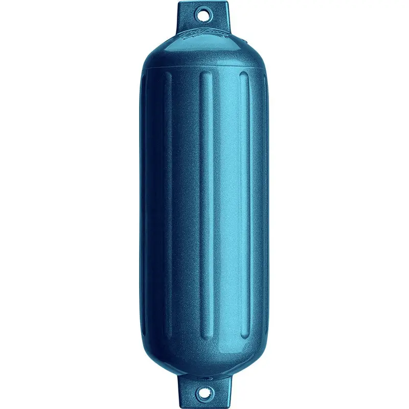 Polyform G-5 Twin Eye Fender 8.8" X 26.8" - Metallic Blue [G-5 Metallic Blue] 1
