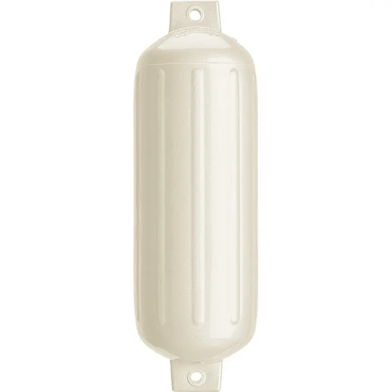 Polyform G-5 Twin Eye Fender 8.8" X 26.8" - Metallic White [G-5 Metallic White] 1