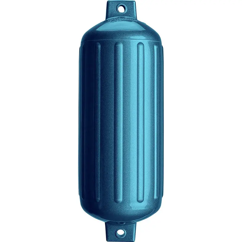 Polyform G-6 Twin Eye Fender 11" X 30" - Metallic Blue [G-6 Metallic Blue] 1