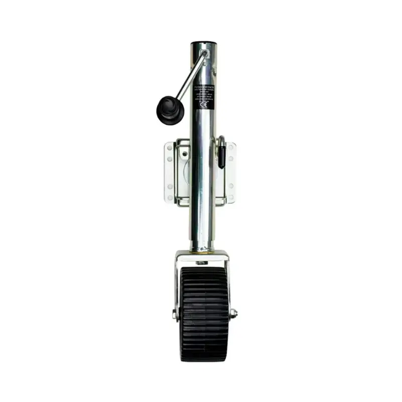 Powerwinch Saltwater Series Jack - 1500Lb, Bolt-On, Single Wheel Wide, Zinc 500+ Hr Salt Spray [21600-J-1500-B1w-Z-R] 1