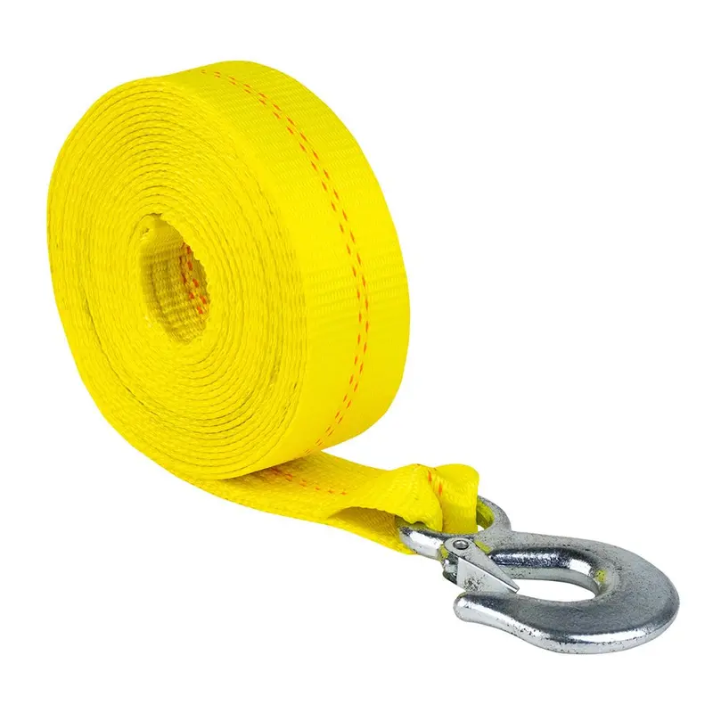Powerwinch Tow Tight Winch Strap 2" X 20' - Yellow [21261] 1