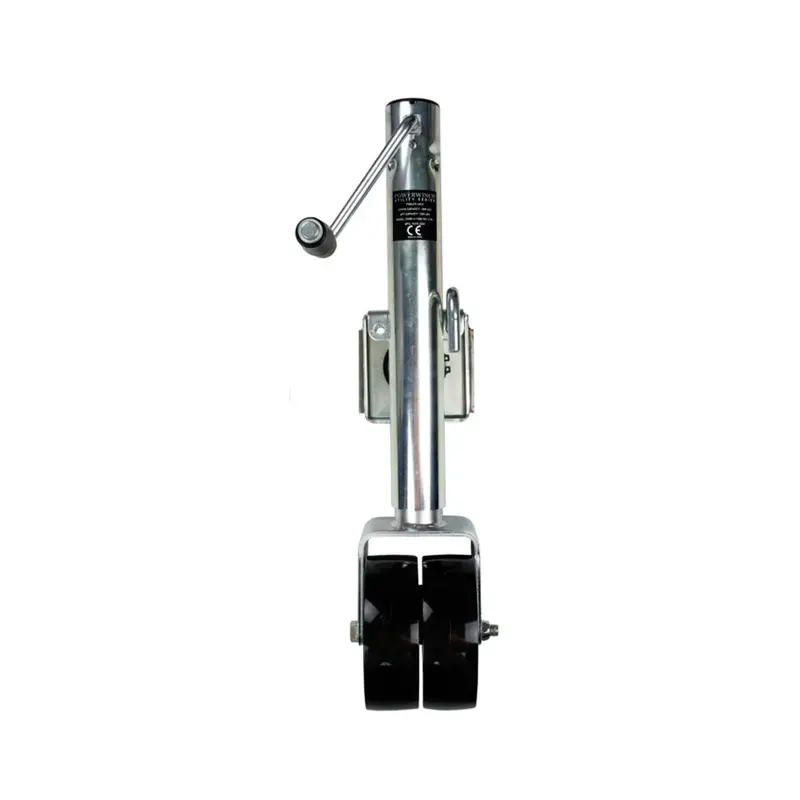 Powerwinch Utility Series Jack - 1500Lb, Bolt-On, Double Wheel, Zinc [21500-J-1500-B2-Z-R] 1