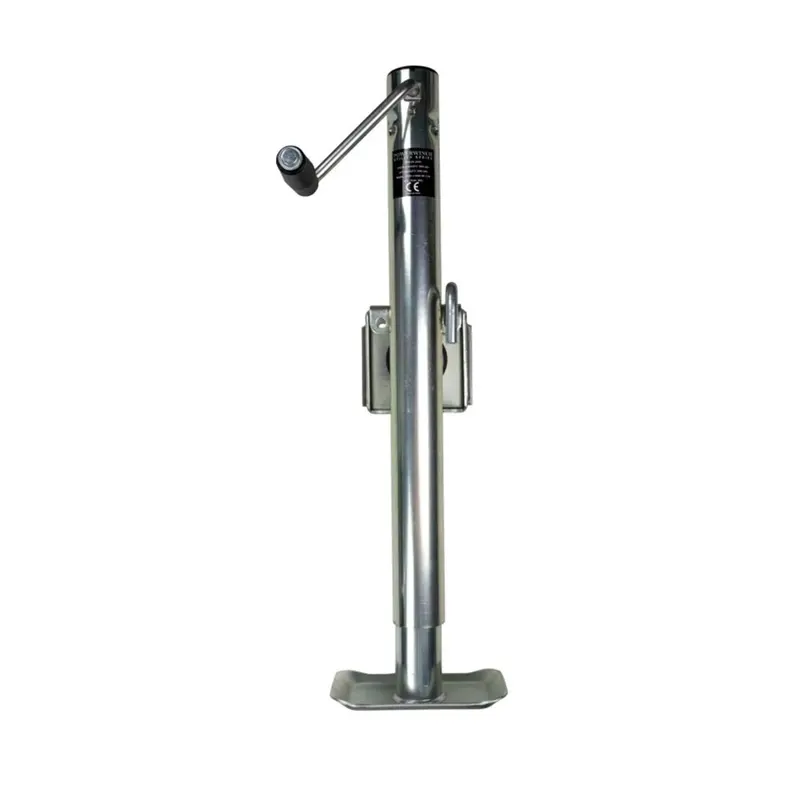 Powerwinch Utility Series Jack - 2500Lb, Weld-On, Flat Plate, Zinc [21500-J-2500-Wf-Z-R] 1