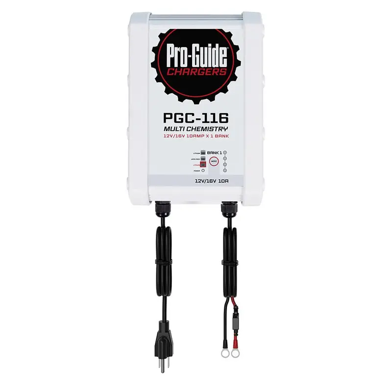 Pro-Guide 1 Bank On-Board Battery Charger - 12V/16V - 10-Amp [Pgc-116] 1