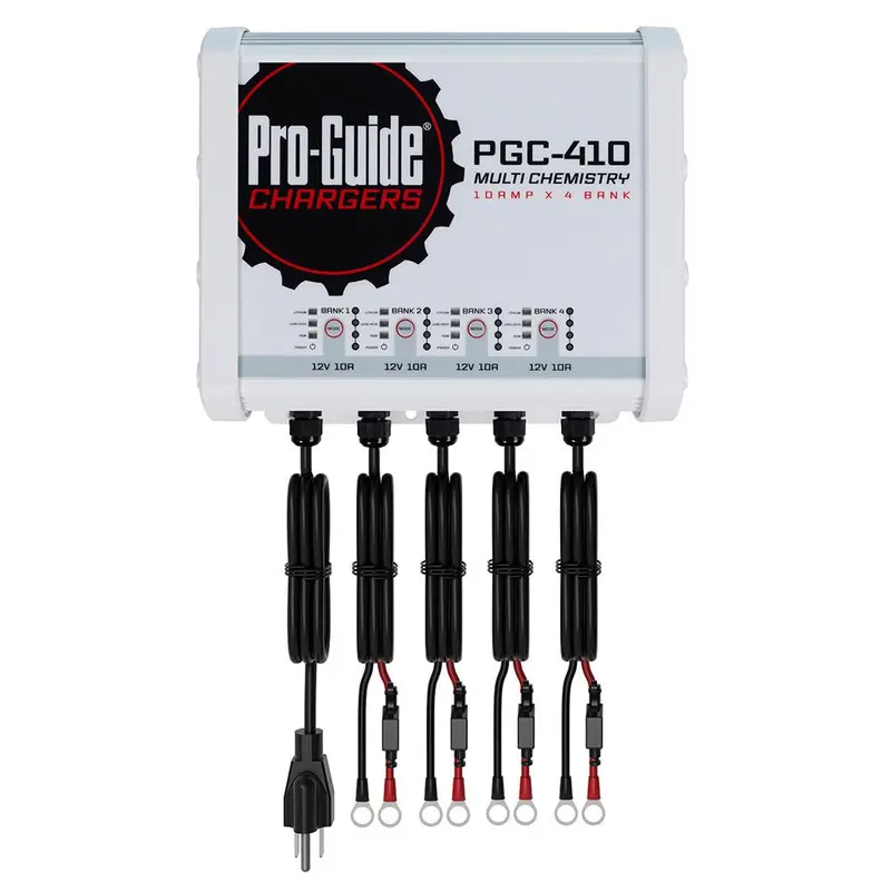 Pro-Guide 4 Bank On-Board Battery Charger - 12V - 40-Amp [Pgc-410] 1