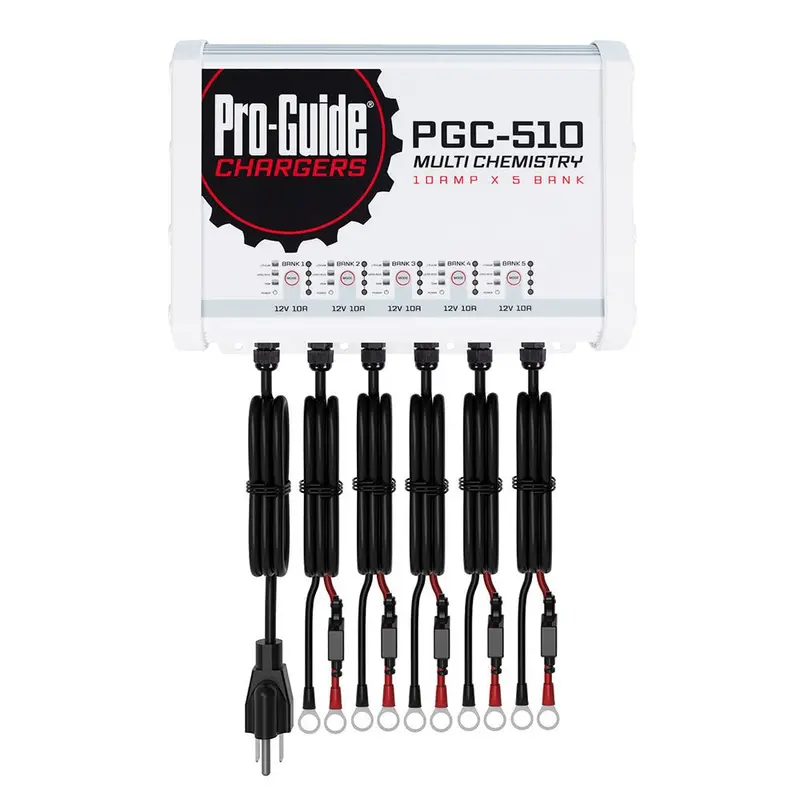 Pro-Guide 5 Bank On-Board Battery Charger - 12V - 40-Amp [Pgc-510] 1