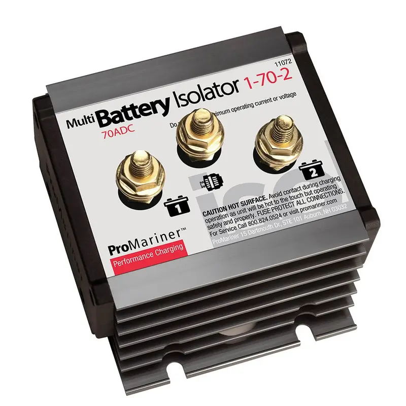 Promariner Battery Isolator - 1 Alternator - 2 Battery - 70 Amp [11072] 1