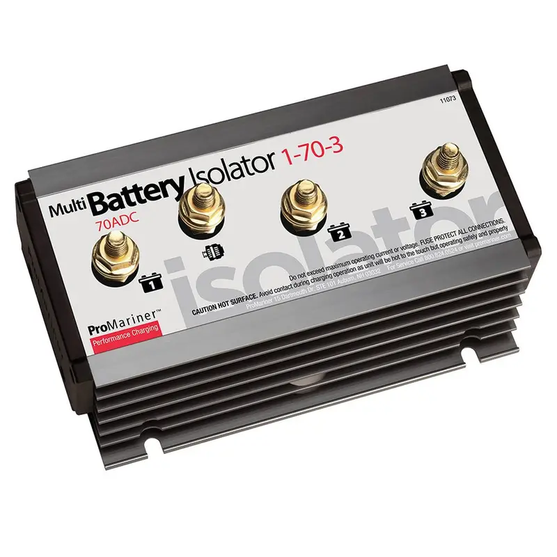 Promariner Battery Isolator - 1 Alternator - 3 Battery - 70 Amp [11073] 1