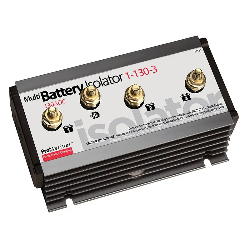 Promariner Battery Isolator - 130 Amp - 1 Alternator - 3 Battery [11133] 1