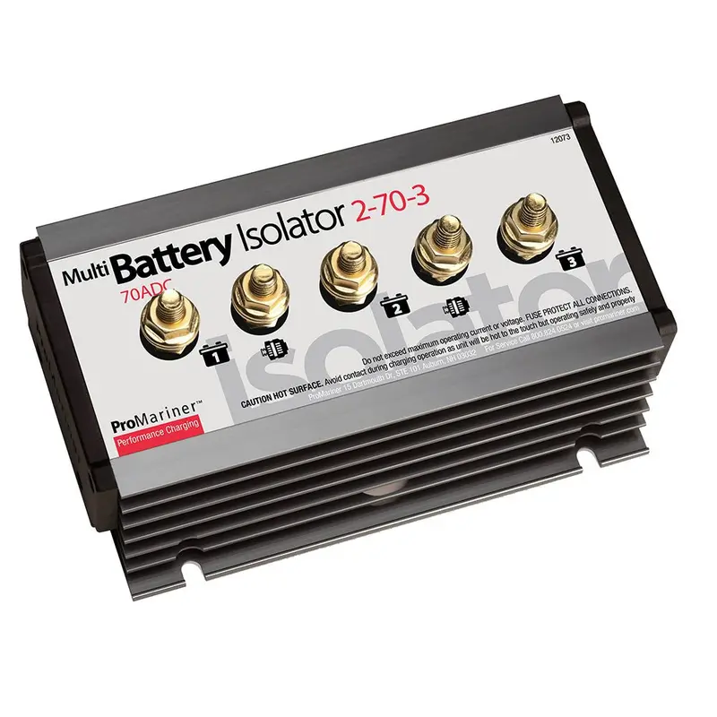 Promariner Battery Isolator - 2 Alternator - 3 Battery - 70 Amp [12073] 1