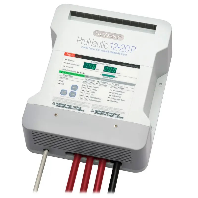 Promariner Pronautic 1220P 20 Amp 3 Bank Battery Charger [63120] 1