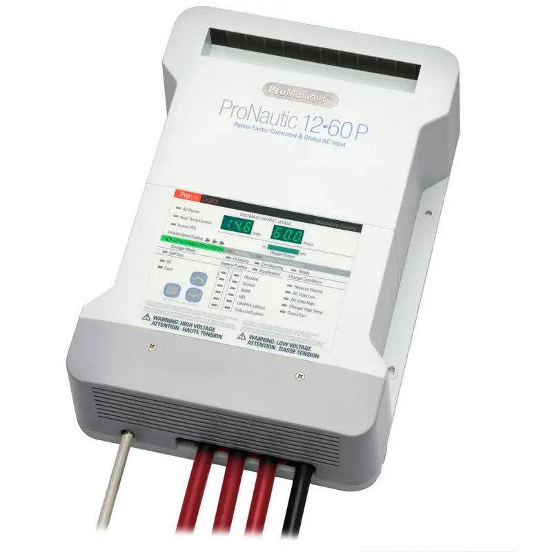 Promariner Pronautic 1260P 60 Amp 3 Bank Battery Charger [63160] 1