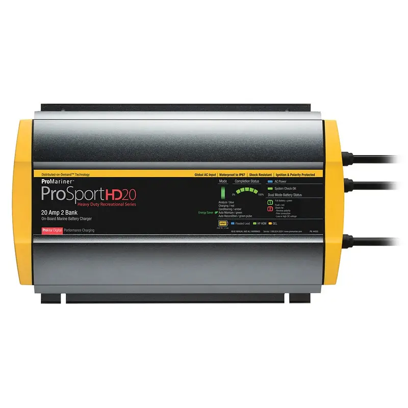 Promariner Prosporthd 20 Gen 4 - 20 Amp - 2 Bank Battery Charger [44020] 1