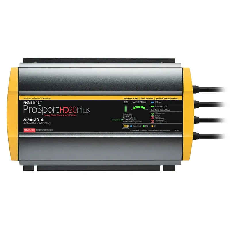 Promariner Prosporthd 20 Plus Gen 4 - 20 Amp - 3 Bank Battery Charger [44021] 1