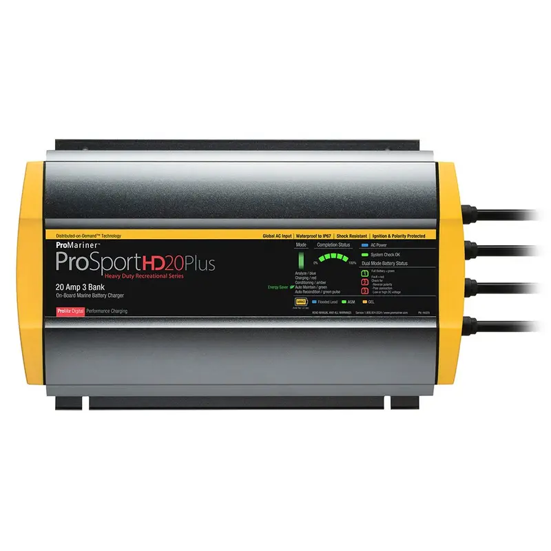 Promariner Prosporthd 20 Plus Global Gen 4 - 20 Amp - 3-Bank Battery Charger [44029] 1