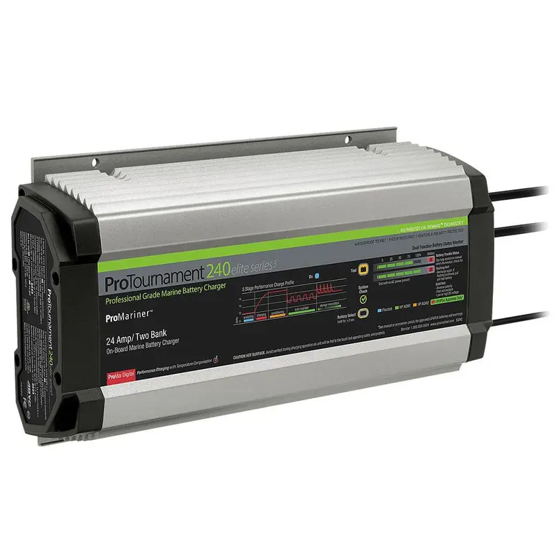 Promariner Protournament 240 Elite Series3 3-Bank On-Board Marine Battery Charger  [53243] 1