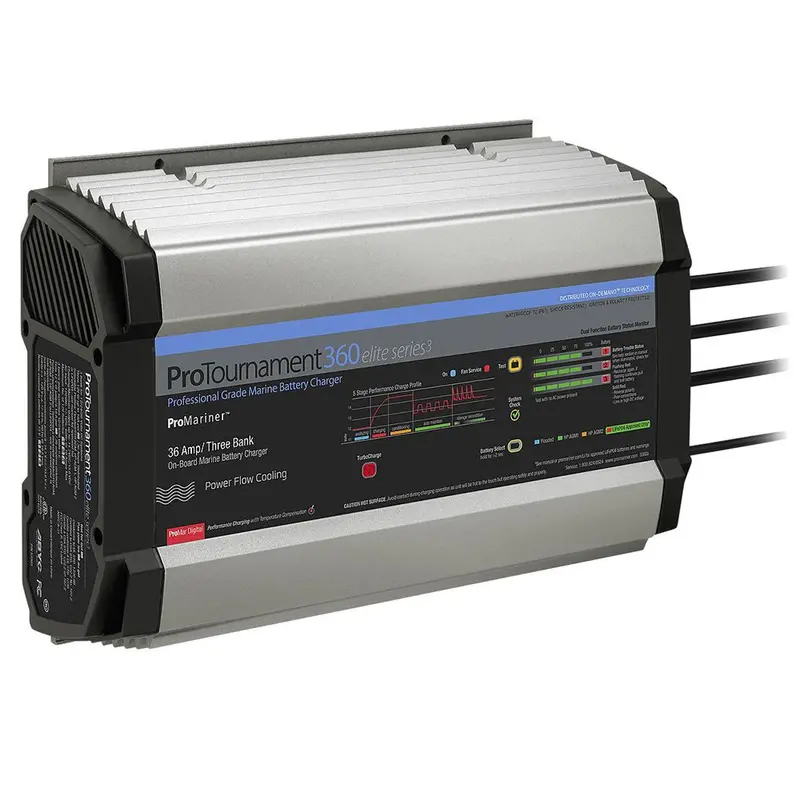 Promariner Protournament 360 Elite Series3 3-Bank On-Board Marine Battery Charger [53363] 1