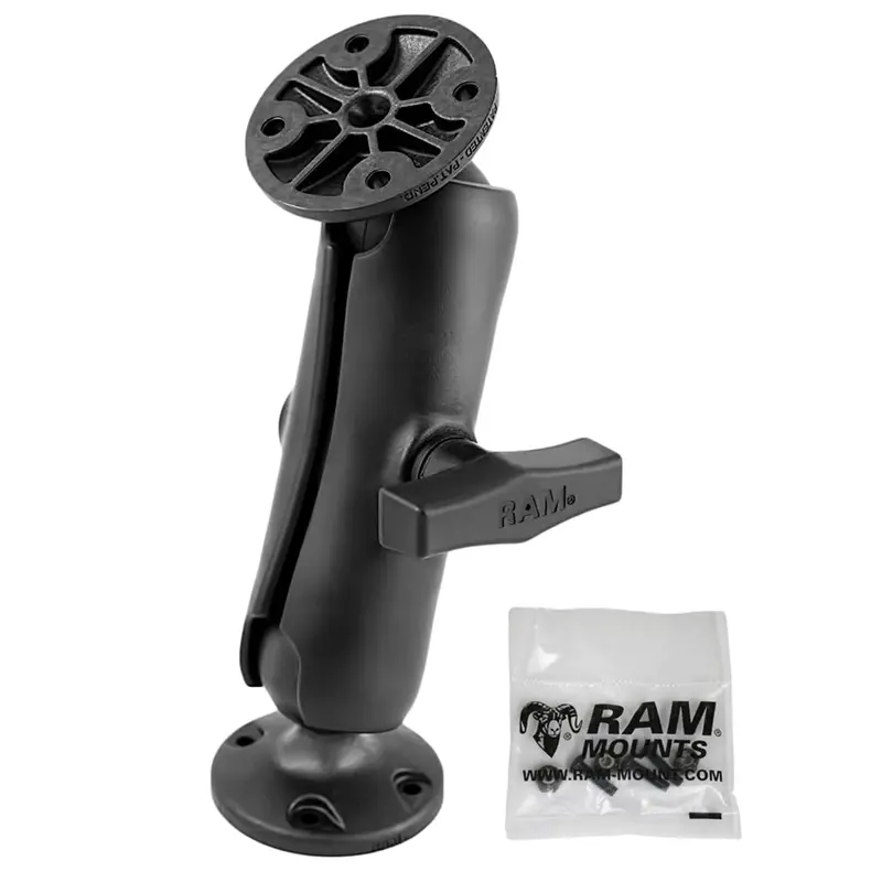 Ram Mount 1.5" Ball "Rugged Use" Mount F/Garmin Echo 200, 500C, & 550C [Rap-101U-G4] 1