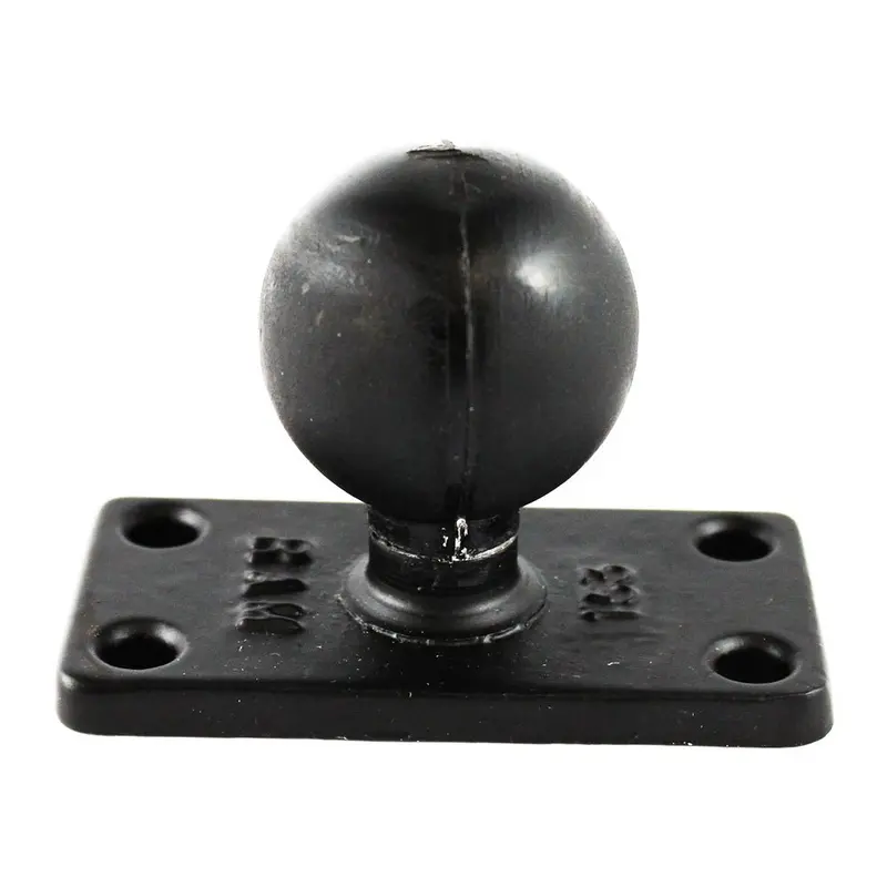 Ram Mount 1.5" X 3" Rectangle Base W/1.5" Ball [Ram-202U-153] 1