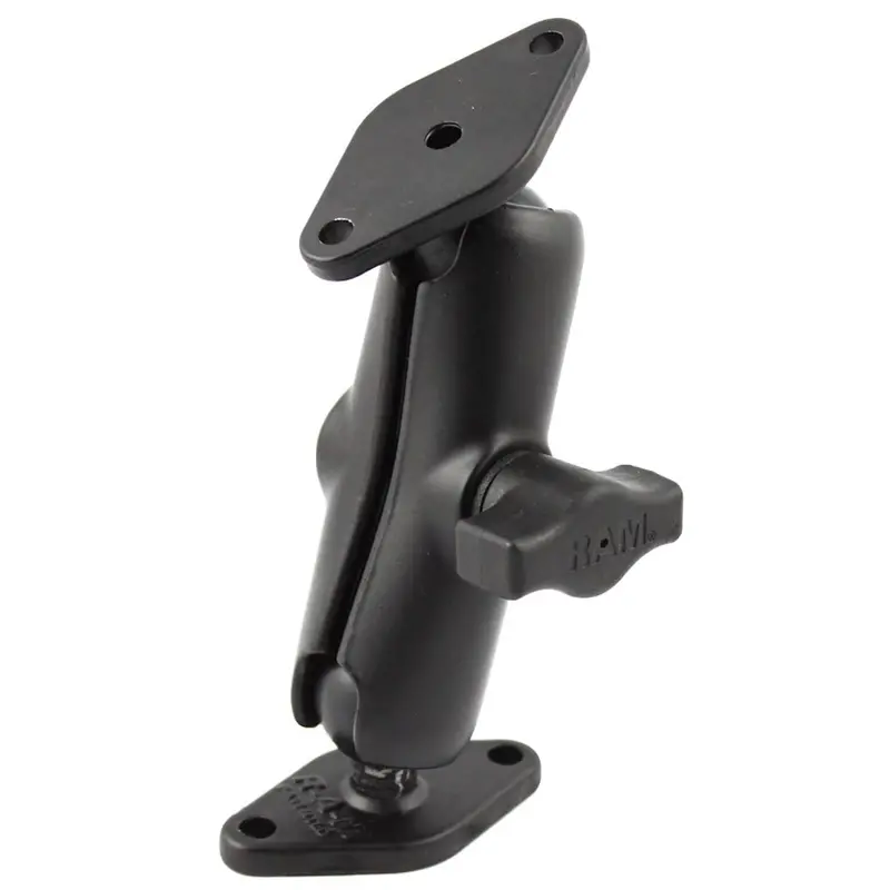 Ram Mount 1" Diameter Ball Mount W/2 Diamond Bases [Ram-B-102U] 1