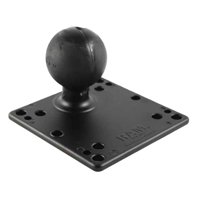 Ram Mount 100X100mm Vesa Plate W/2.25" Ball [Ram-D-246U] 1