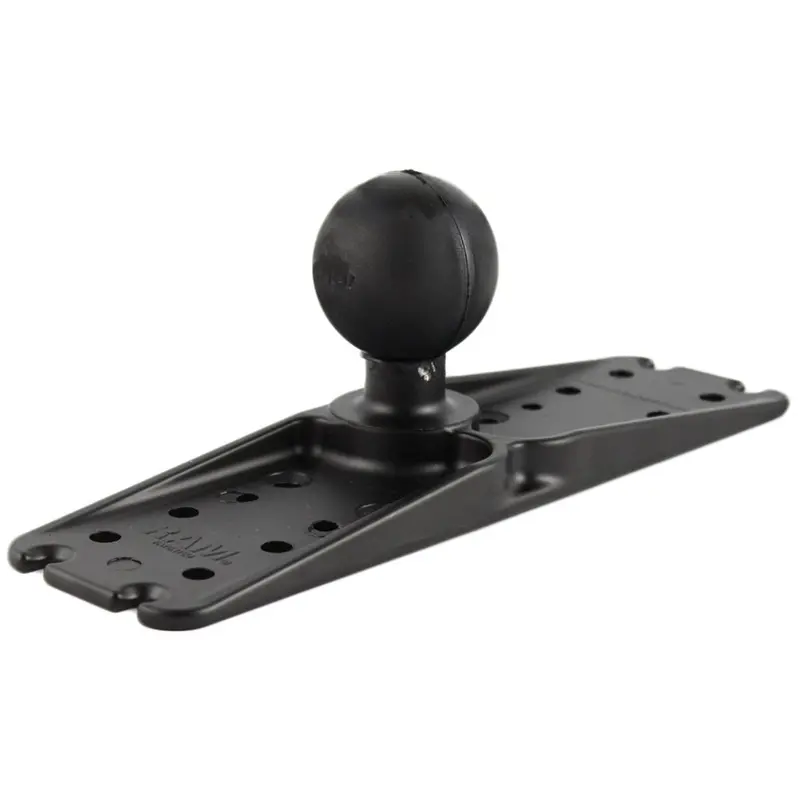 Ram Mount 11" X 3" Rectangle Universal Electronics Base W/2.25" Ball [Ram-D-111Bu] 1