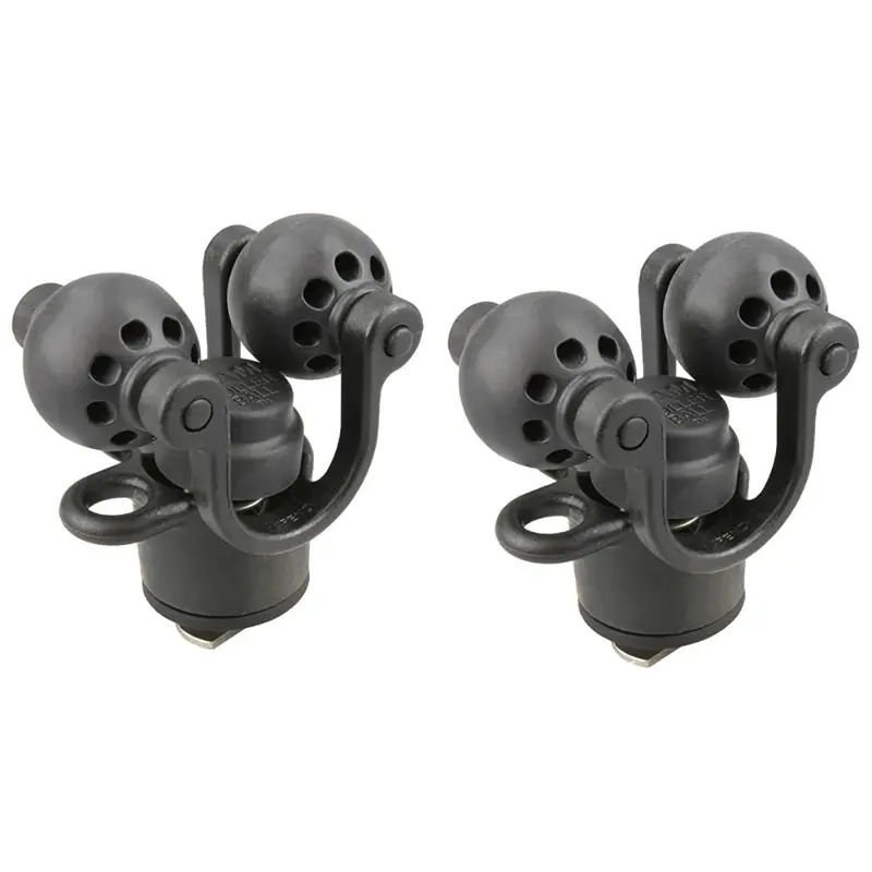 Ram Mount 2-Pack Ram Roller-Ball Paddle  Accessory Holder [Rap-412-2] 1