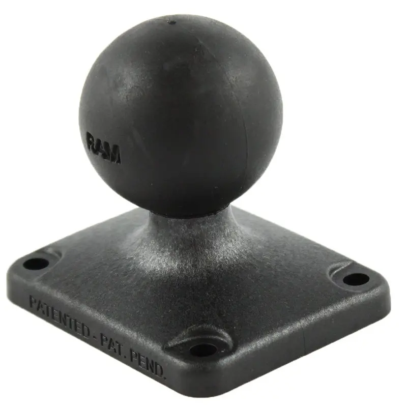 Ram Mount 2" X 2.5" Rectangle Composite Base W/1.5" Ball [Rap-202U-225] 1