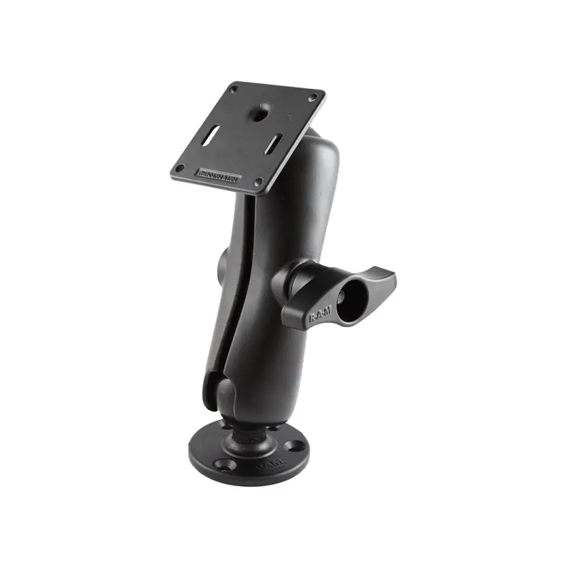 Ram Mount 3.625" Square Base Vesa Plate 75 X 75Mm Hole Pattern W/Surface Mount [Ram-D-101U-2461] 1
