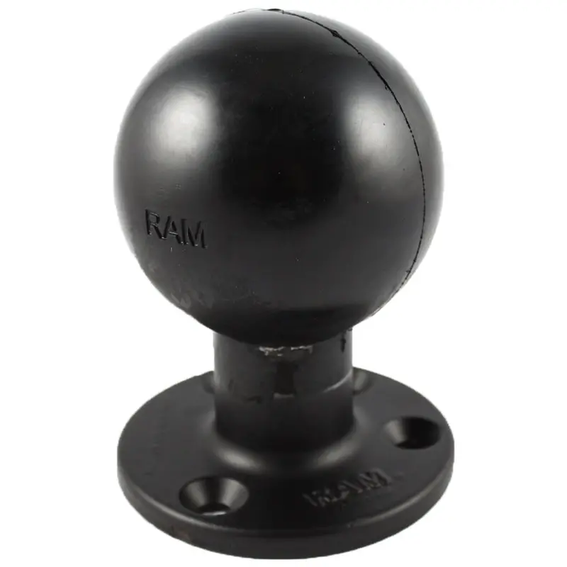 Ram Mount 3.68" Round Base W/3-3/8" E Size Ball [Ram-E-202U] 1