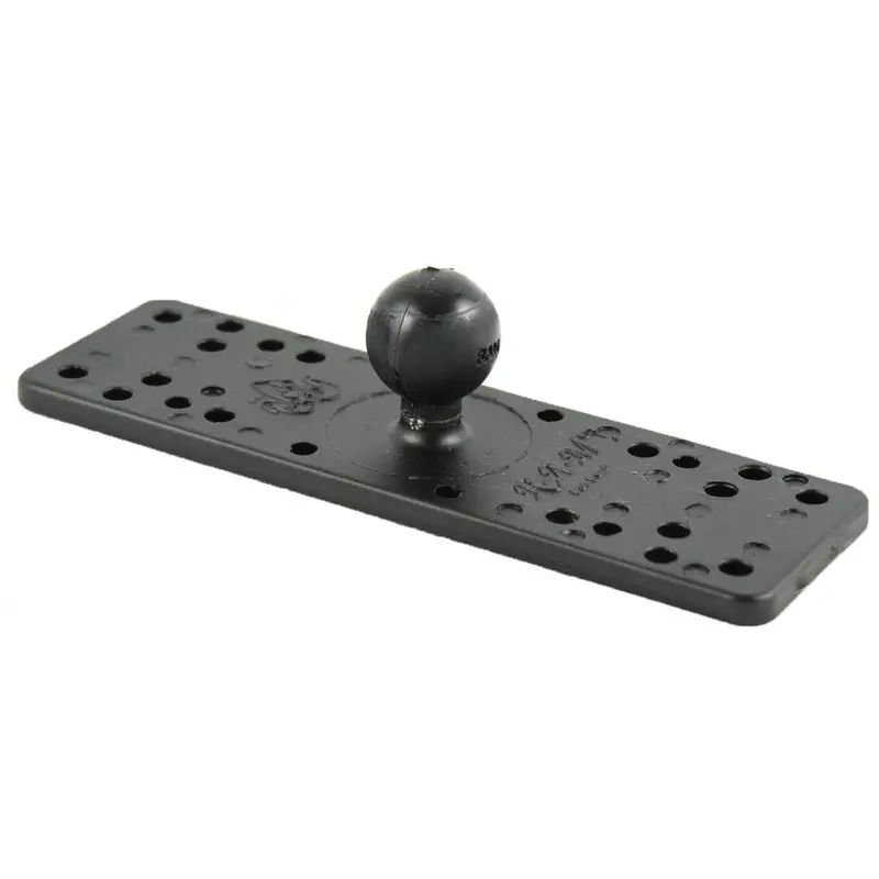 Ram Mount 6.25" X 2" Rectangle Base W/1" Ball [Ram-B-111Bu] 1