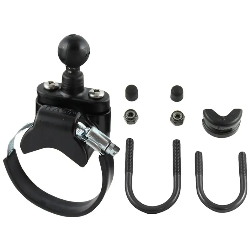 Ram Mount Atv/Utv Large Diameter Rail Mount W/1" Ball [Ram-B-231Z-2] 1