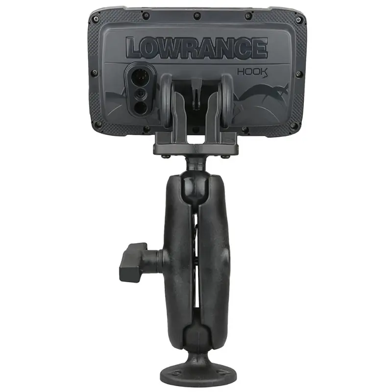 Ram Mount C Size 1.5" Composite Fishfinder Mount For The Lowrance Hook2 Series [Rap-101-Lo12] 1