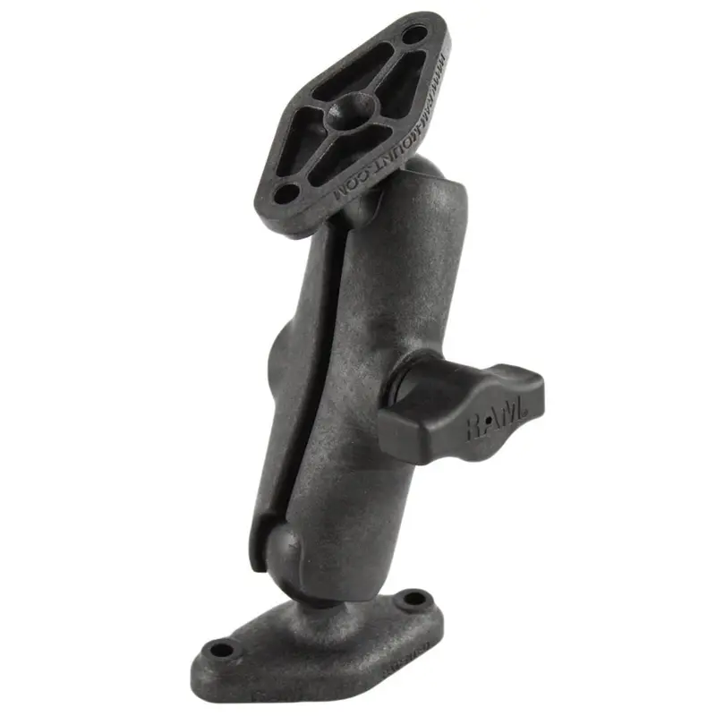 Ram Mount Composite Socket Arm W/2 Diamond Bases [Rap-B-102U] 1
