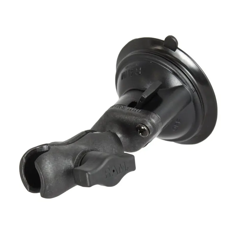 Ram Mount Composite Twist Lock Suction Cup Mount - Short Arm [Rap-B-166-A-Du1] 1