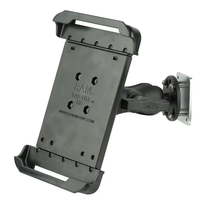 Ram Mount Dashboard Mount W/Backing Plate F/7"-8" Tablets W/Cases [Ram-101B2-Tab23u] 1