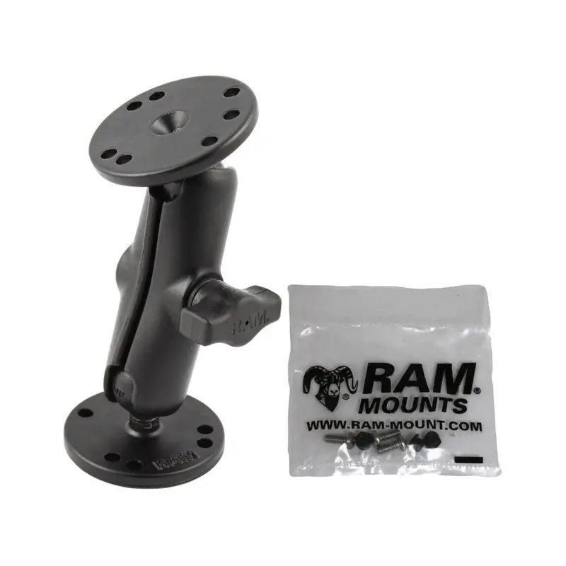 Ram Mount Double Socket Arm F/Garmin Marine Fixed Mount Gps 1" [Ram-B-101-G2u] 1