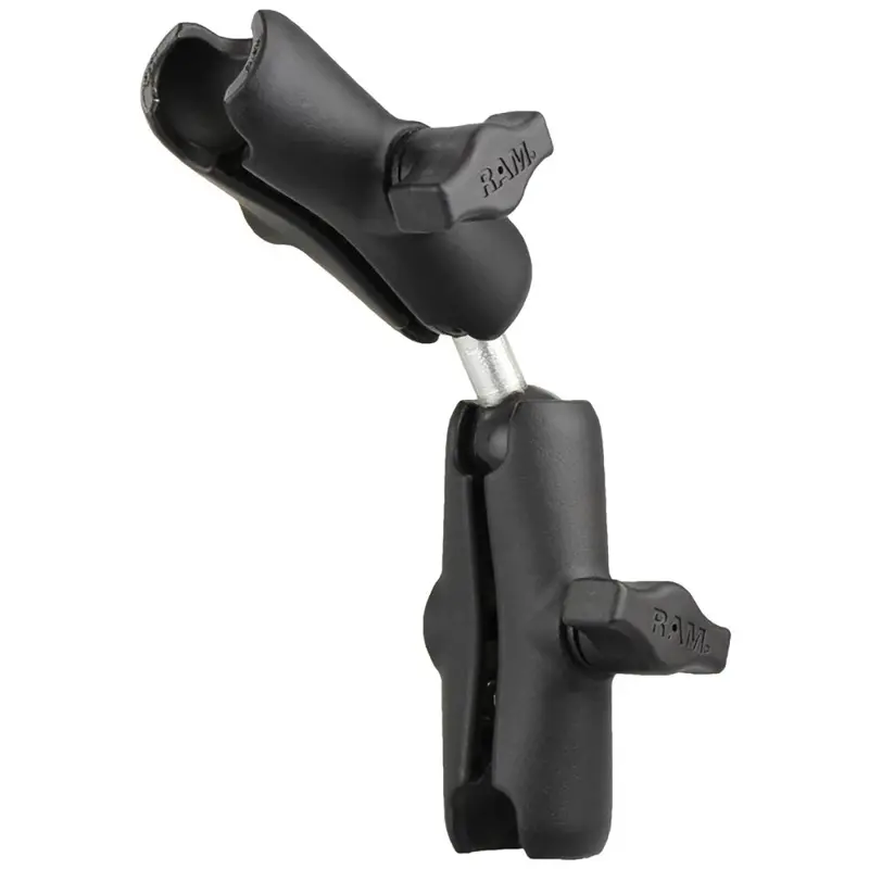 Ram Mount Double Socket Arm W/Dual Extension  Ball Adapter [Ram-B-201-201U] 1