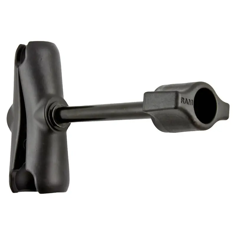 Ram Mount Double Socket Arm W/Retention Knob F/B Size 1" Balls [Ram-B-201-Ala1-Kru] 1