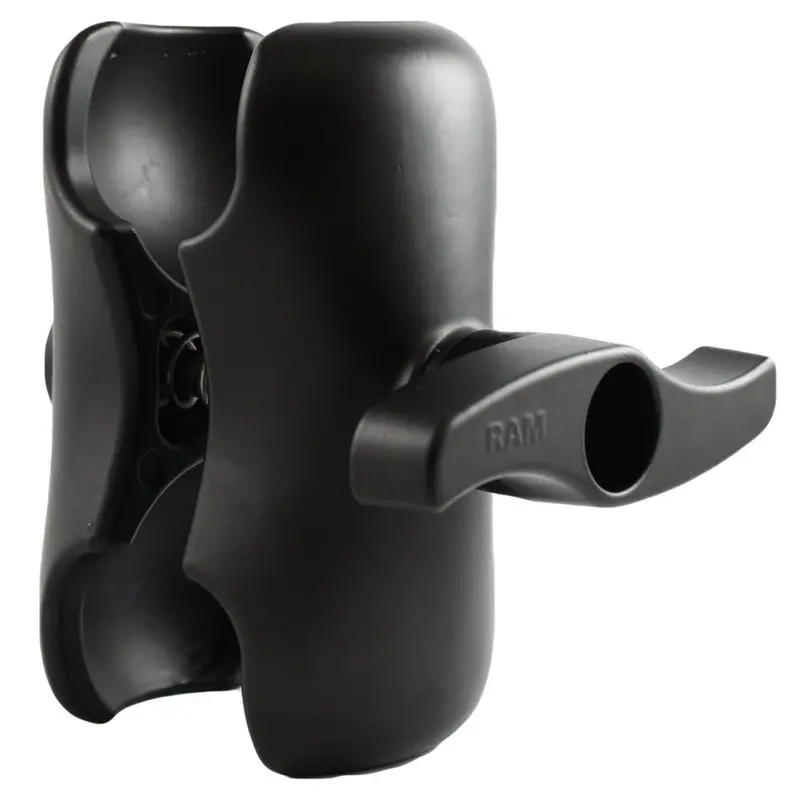 Ram Mount Double Socket Short Arm F/3-3/8" E Size Ball Base [Ram-E-201U-D] 1