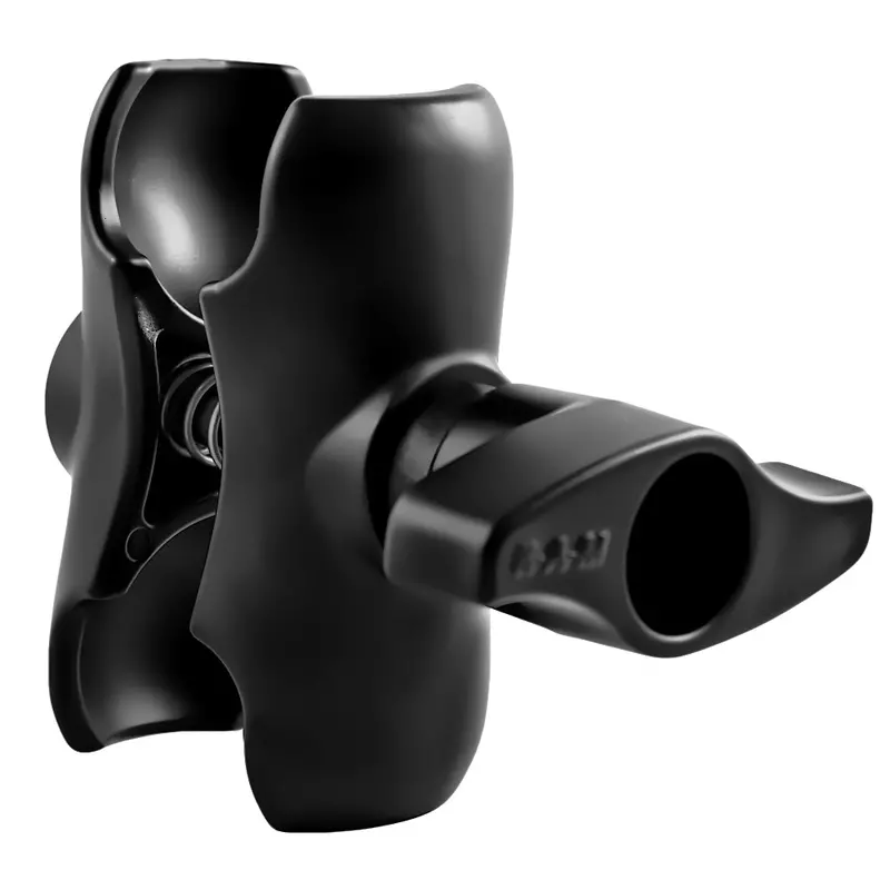 Ram Mount Double Socket Short Arm W/Jam Nut F/2.25" Base [Ram-D-201U-C-Mi1] 1