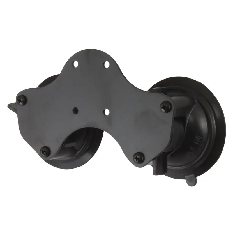 Ram Mount Double Suction Cup Base [Ram-B-189Bu] 1