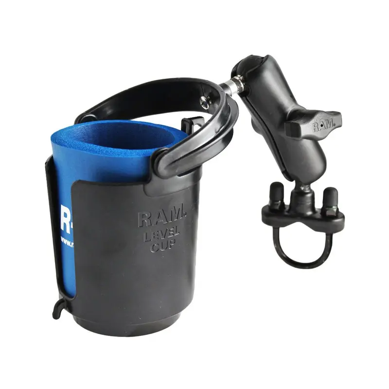 Ram Mount Drink Cup Holder W/U-Bolt Base [Ram-B-132Ru] 1