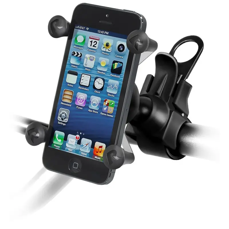 Ram Mount Ez-Strap Rail Mount W/Universal X-Grip Cell Phone Holder [Rap-Sb-187-Un7u] 1