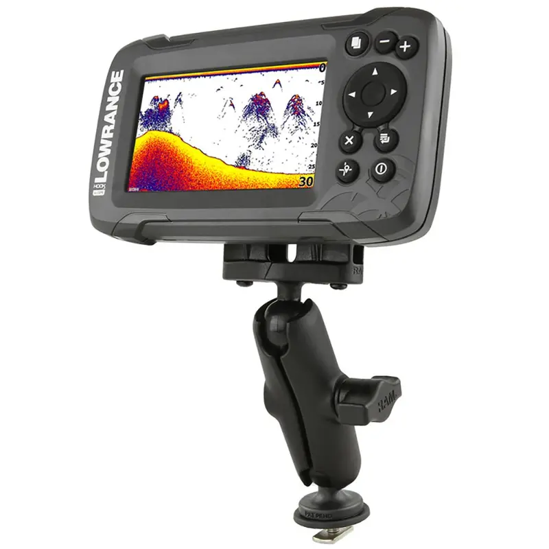 Ram Mount Fishfinder Mount F/Lowrance Hook2series - 1" Track Mount [Ram-B-Lo12-354-Tra1] 1