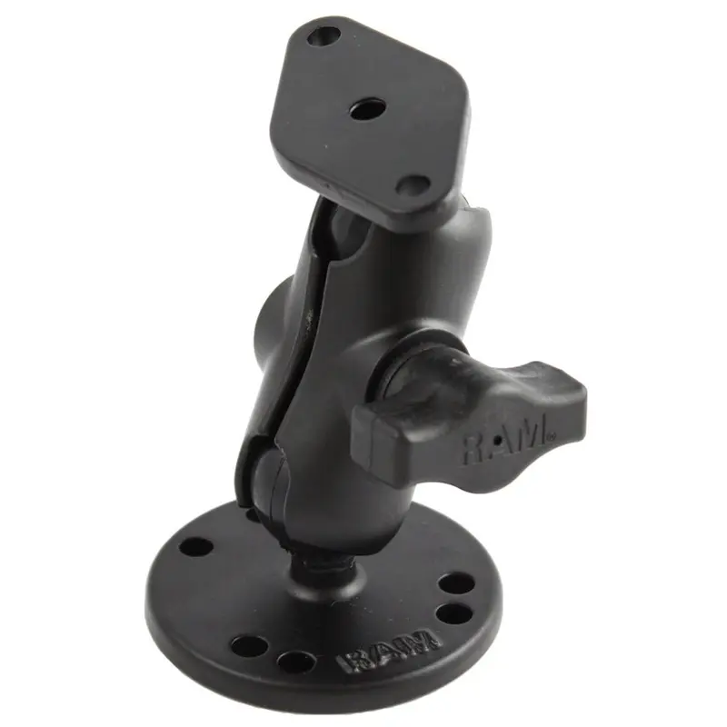 Ram Mount Flat Surface Mount Short Arm W/Diamond Base [Ram-B-138U-A] 1